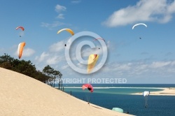 Parapente dune du pyla