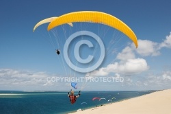 Parapente dune du pyla