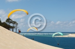 Parapente dune du Pyla