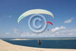 Parapente dune du Pyla