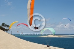 Parapente dune du Pyla