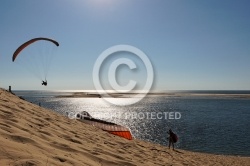 Parapente dune du Pyla