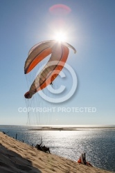 Parapente dune du Pyla