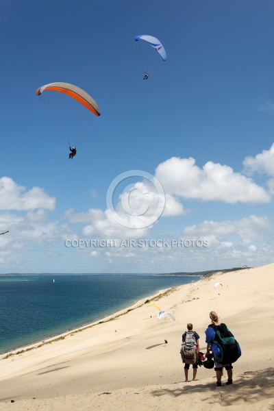 Parapente dune du pyla