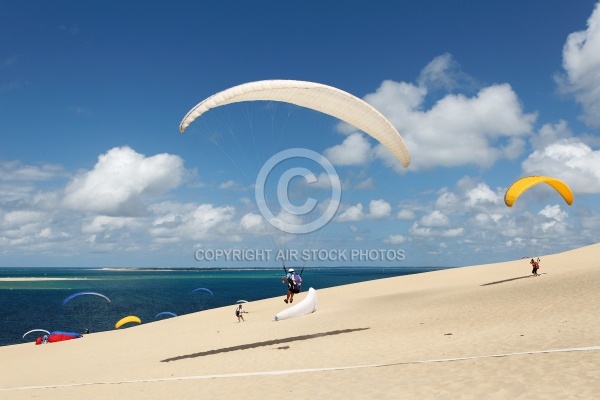 Parapente dune du pyla