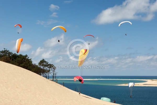 Parapente dune du pyla