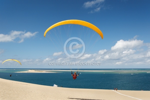 Parapente dune du pyla