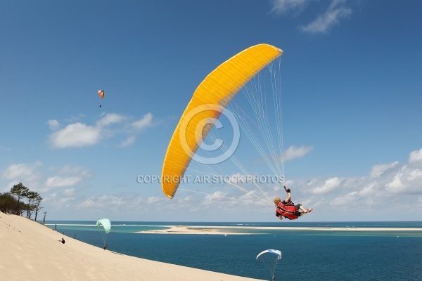 Parapente dune du pyla