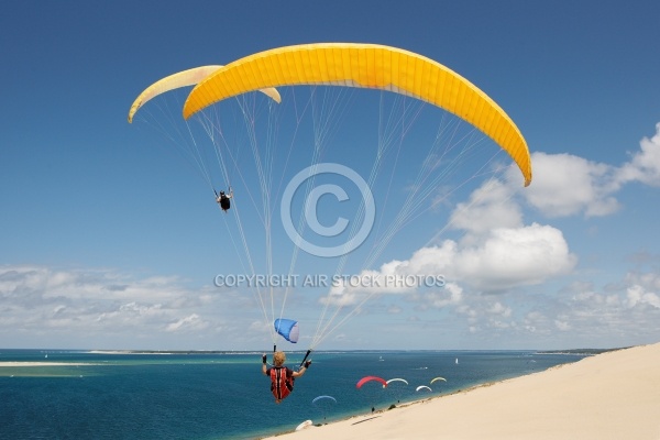 Parapente dune du pyla