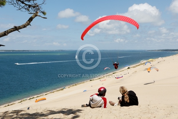 Parapente dune du pyla