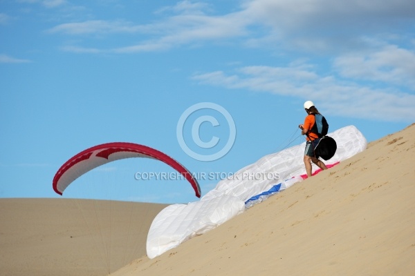 Parapente dune du pyla