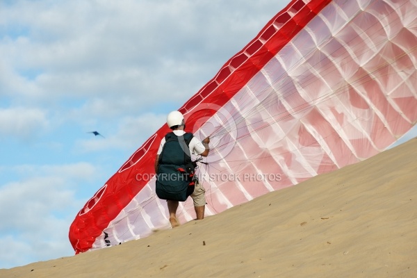 Parapente dune du pyla