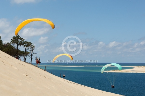 Parapente dune du Pyla