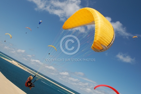 Parapente dune du Pyla