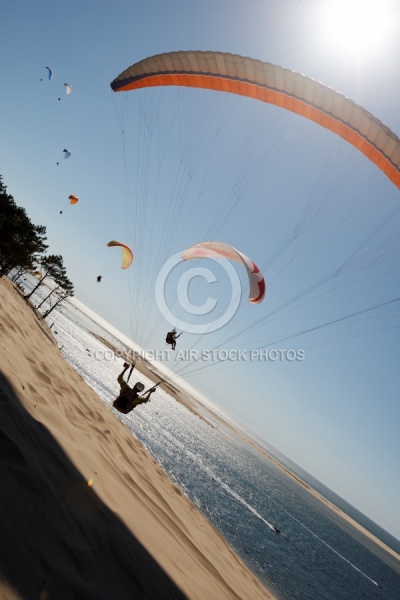 Parapente dune du Pyla