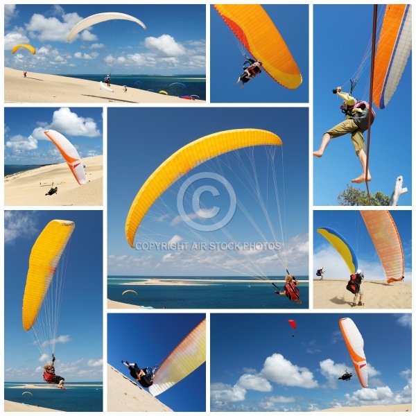 Parapente dune du pyla