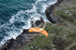 Parapente Pointe de Trefeuntec, Finistère