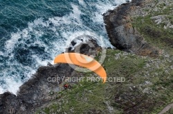 Parapente Pointe de Trefeuntec, Finistère