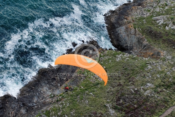 Parapente Pointe de Trefeuntec, Finistère