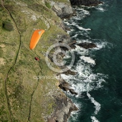 Parapente vol dynamique Pointe de Trefeuntec Parapente vol dynamique Pointe de Trefeuntec