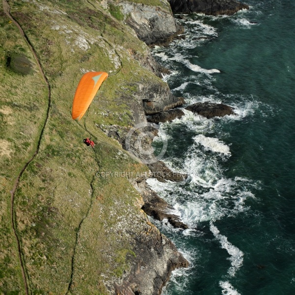 Parapente vol dynamique Pointe de Trefeuntec