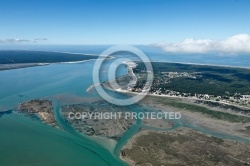 Pertuis de Maumusson vue du ciel