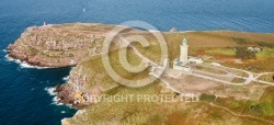 Phare Cap Frehel vue du ciel