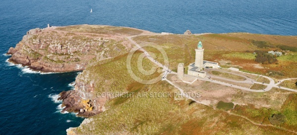 Phare Cap Frehel vue du ciel