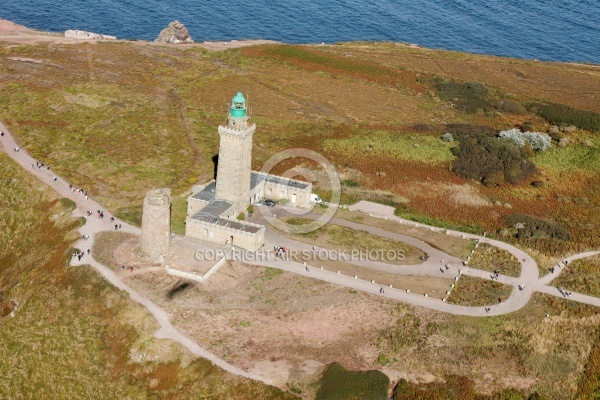 Phare Cap Frehel vue du ciel