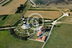 Phare de Chassiron vue du ciel