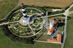 Phare de Chassiron vue du ciel