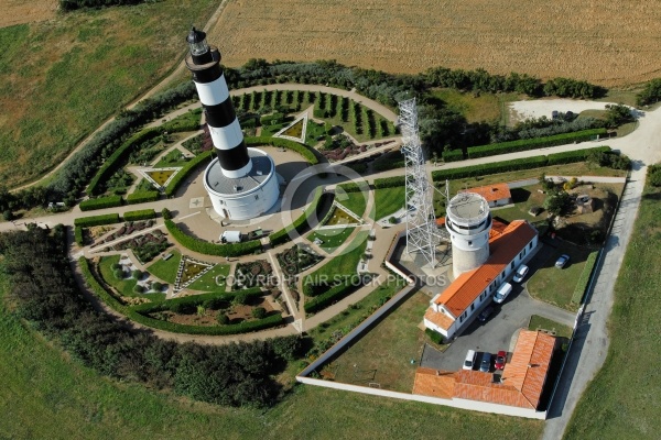 Phare de Chassiron vue du ciel