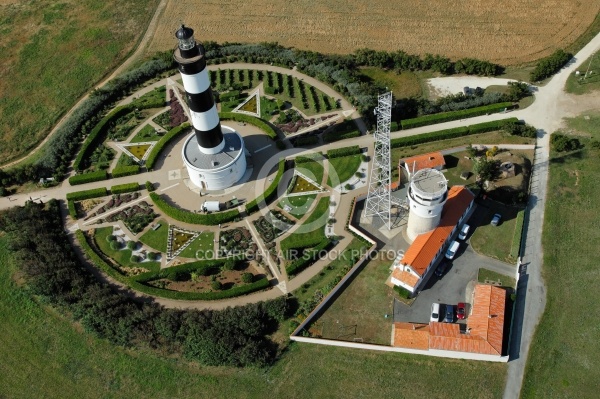 Phare de Chassiron vue du ciel