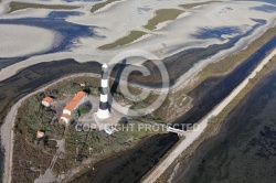 Phare de Faraman, vue du ciel