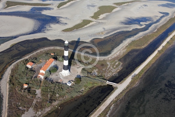 Phare de Faraman, vue du ciel