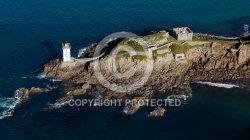 Phare de Kermorvan, Le conquet vue du ciel