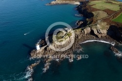 Phare de Kermorvan, Le conquet vue du ciel