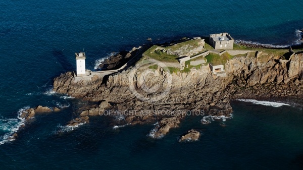 Phare de Kermorvan, Le conquet vue du ciel