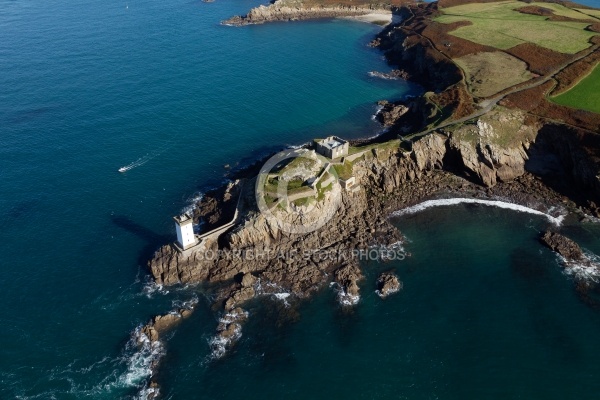 Phare de Kermorvan, Le conquet vue du ciel