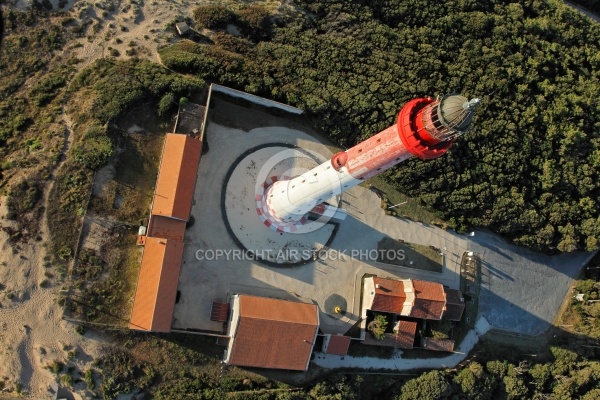 Phare de la Coubre vue du ciel