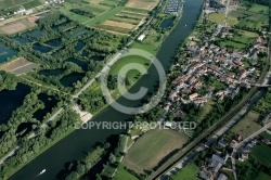 photo aerienne de Perl, Allemagne photo aerienne de Perl, Allemagne
