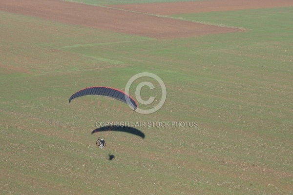 Photo aerienne en paramoteur