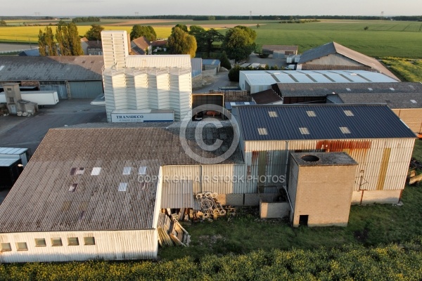 photo aerienne ferme 91470 Pecqueuse