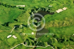 photo aerienne Golf