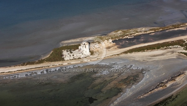 Photo aerienne ruine marais de Camargue