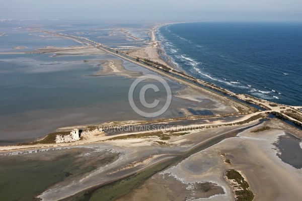 Photo aerienne Salin de Giraud