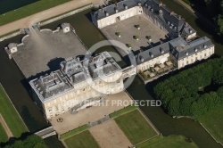 Photo aérienne château du Marais 91