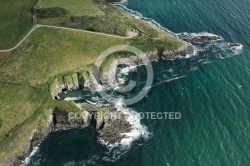 Photo aérienne de la Pointe de Trefeuntec, Finistère