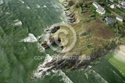 Photo aérienne de Lestrevet, Plomodiern, Finistère