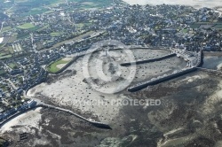 Photo aérienne de Roscoff , Finistere